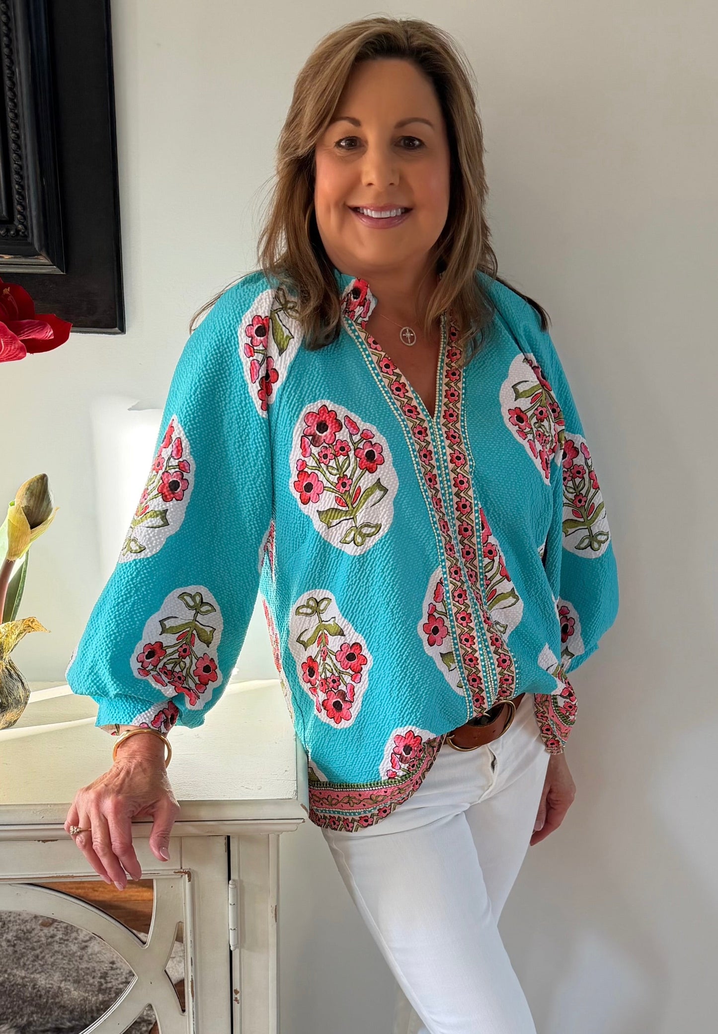 “Tropical Sunrise” Top