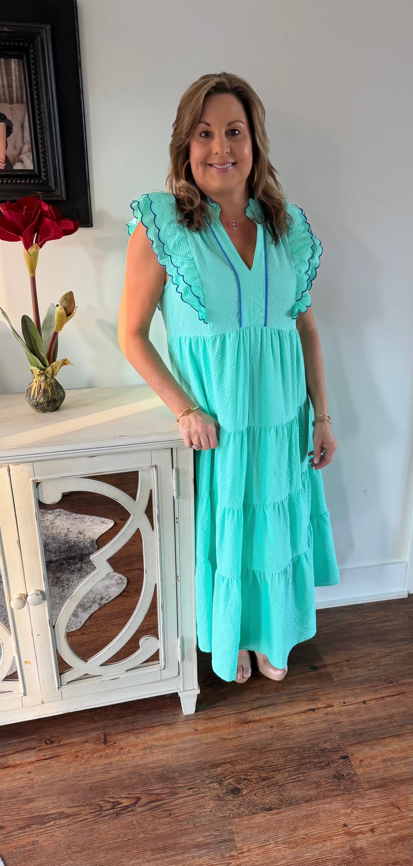 “Cobalt” dress