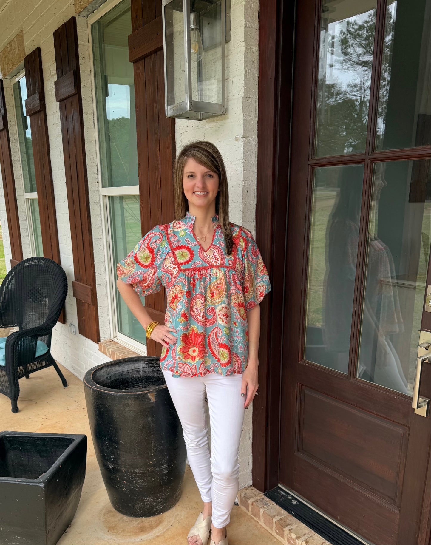“Moroccan Sunset” Top