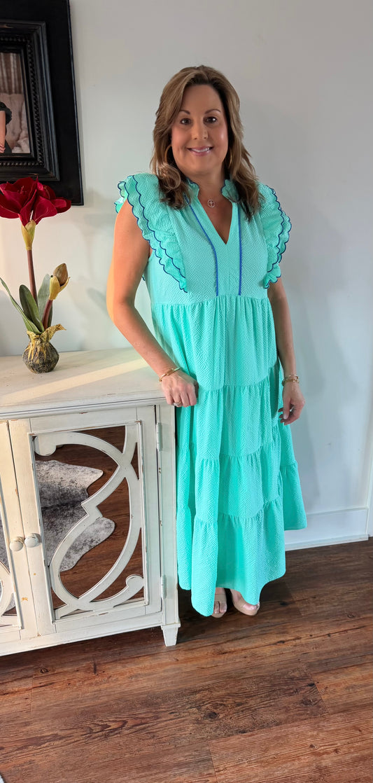 “Cobalt” dress